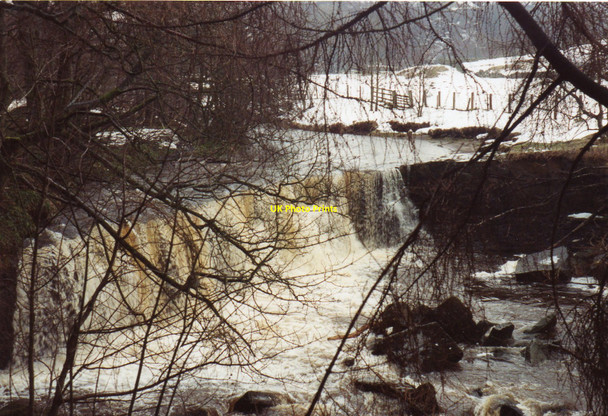 Photo 6"x4" Waterfall on the River East Allen Sinderhope c1991