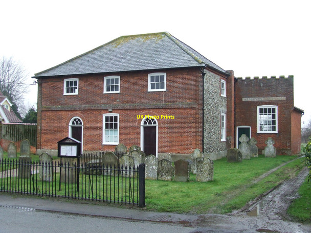 Photo 6"x4" Wesleyan Chapel North Lopham c2010