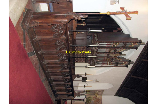 Photo 6"x4" St Ethelbert, East Wretham, Norfolk - Organ East Wretham\/TL9190 c2007