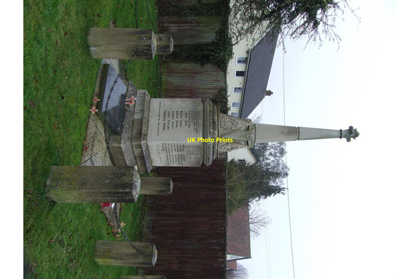 Photo 6"x4" North Lopham War Memorial North Lopham c2010