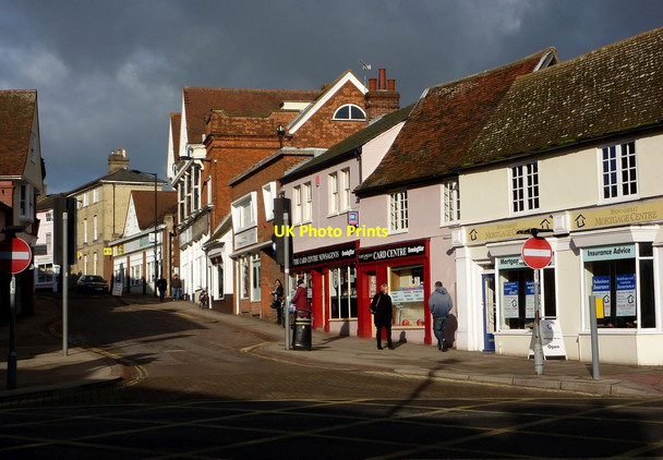 Photo 6"x4" Bury Street, Stowmarket Stowmarket c2010
