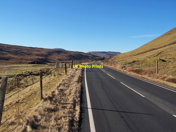 Photo 6"x4" A863 towards Dunvegan Drynoch c2010