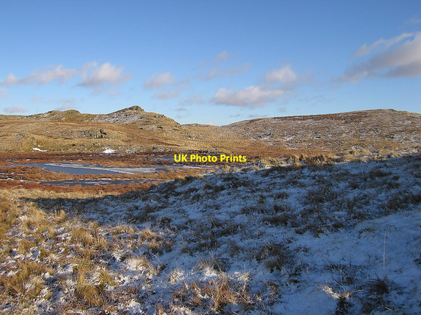 Photo 6"x4" Bog at the head of the Nant Hafod-frith Bryn Eithinog\/SN7866 c2010