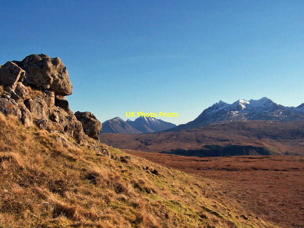 Photo 6"x4" South from Broc-bheinn Drynoch c2010
