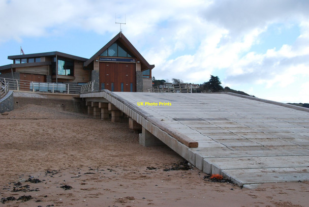 Photo 6"x4" Lifeboat station Exmouth c2010