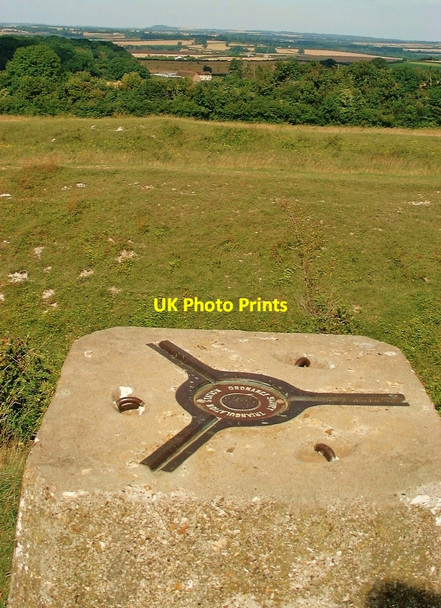 Photo 6"x4" Badbury Rings Hemsworth\/ST9605 c2001