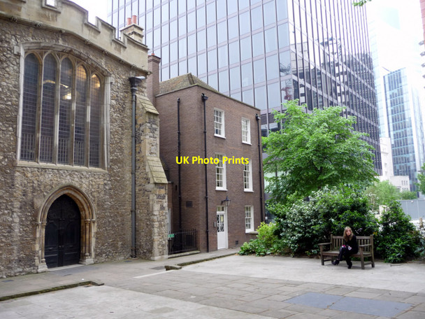 Photo 6"x4" St Helen's Church, Bishopsgate, London EC2 London c2009