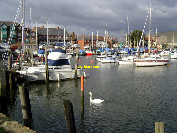 Photo 6"x4" Eling Creek Totton c2010