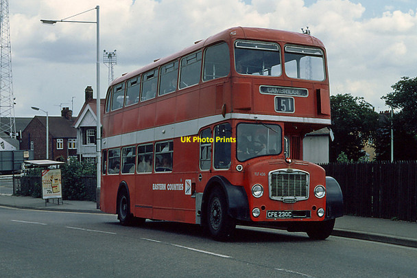 Photo 6"x4" Cambridge Bound on London Road Peterborough c1980