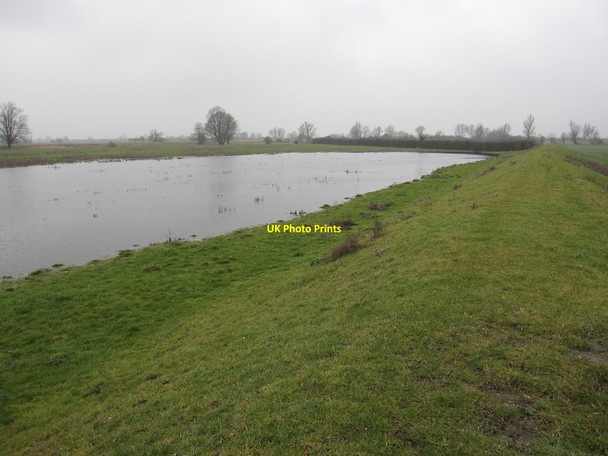 Photo 6"x4" The Washes, by River Great Ouse Aldreth c2010