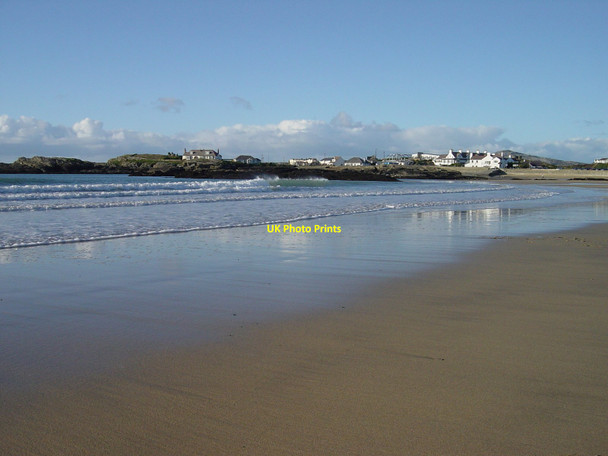 Photo 6"x4" Trearddur Bay Beach Isallt Bach c2004