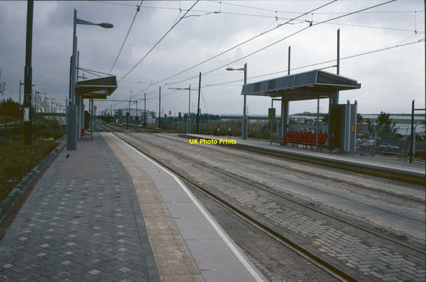 Photo 6"x4" Wednesbury Parkway Metro Station, prior to opening. Wednesbury c1998