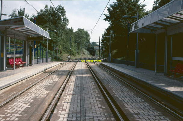 Photo 6"x4" The Crescent Metro Station, prior to opening. Bilston\/SO9497 c1998