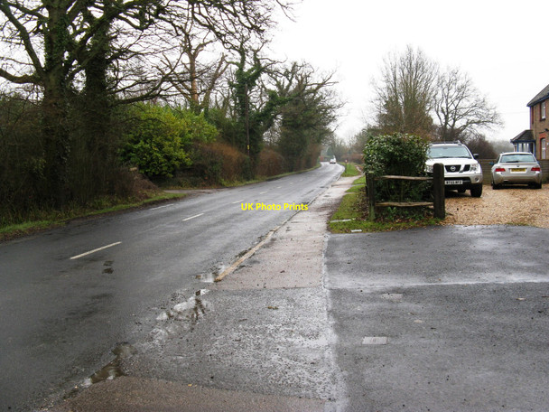 Photo 6"x4" Lyons Road west of Broadbridge Heath Rapkyns c2010