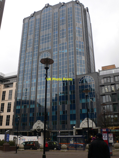 Photo 6"x4" Office block on Colmore Row Birmingham c2010