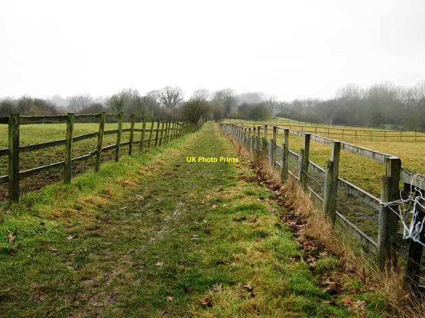 Photo 6"x4" Bridleway to Slinfold from Nowhurst Farm Strood Green\/TQ1332 c2010