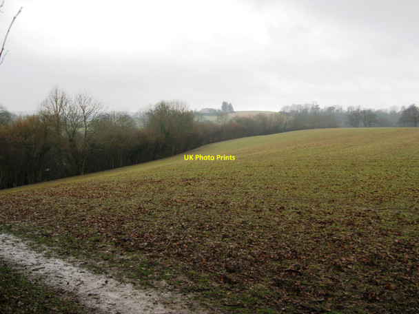 Photo 6"x4" Arable land west of Nowhurst Farm Strood Green\/TQ1332 c2010