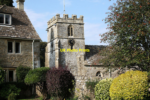 Photo 6"x4" Miserden Church Lypiatt c2009