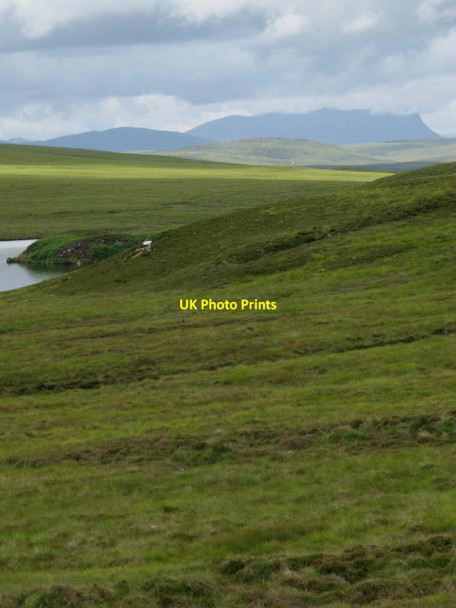 Photo 6"x4" Sutherland Flow Country Melvich c2009