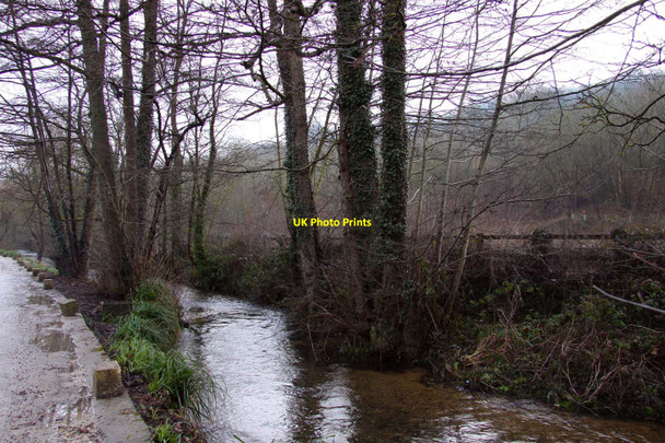 Photo 6"x4" Naisworth Stream by Wyevale Garden Centre Nailsworth c2010