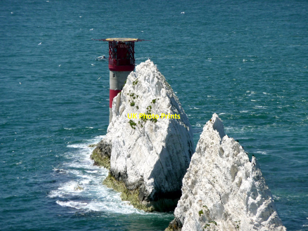 Photo 6"x4" The Needles from the Old Battery, Isle of Wight Totland c2009 P1