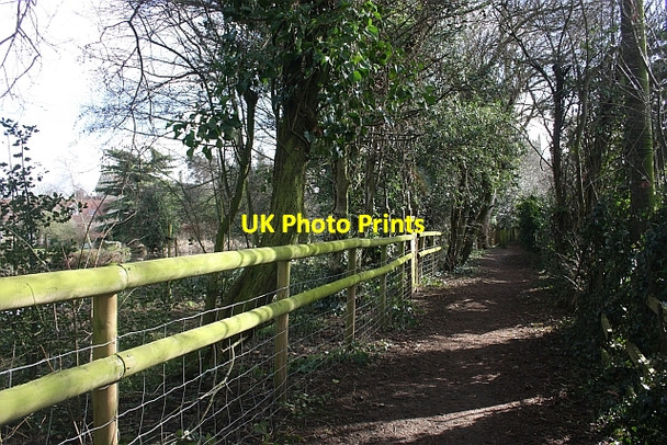 Photo 6"x4" Footpath to Beckford church Beckford\/SO9735 c2010