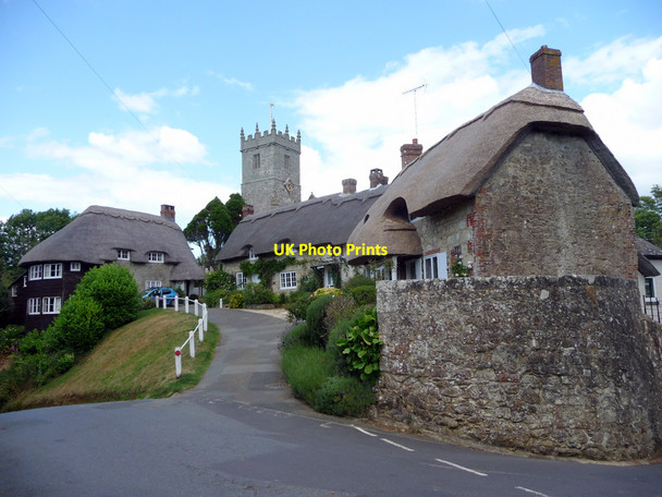 Photo 6"x4" Cottages in Godshill, Isle of Wight Godshill\/SZ5281 c2009
