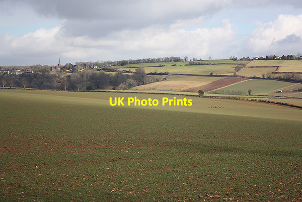 Photo 6"x4" View to Linton Bromsash c2010