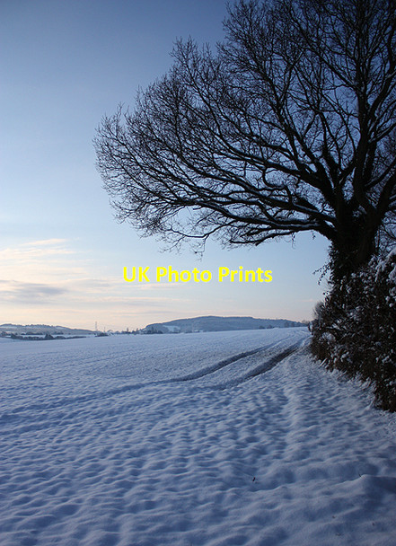 Photo 6"x4" View to East Dean Bromsash c2010
