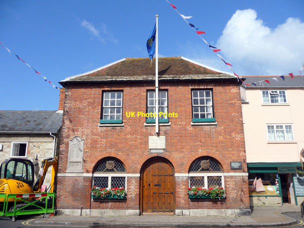 Photo 6"x4" Yarmouth Town Hall, Isle of Wight Yarmouth c2009
