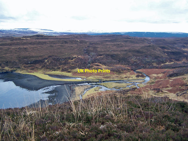 Photo 6"x4" Mouth of Allt Diubaig Flashader c2010