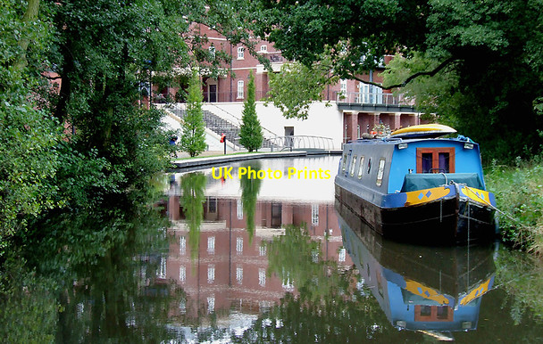 Photo 6"x4" Stratford-upon-Avon Canal, Dickens Heath, near Solihull Dickens Heath c2008