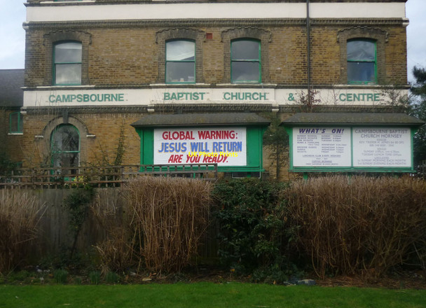 Photo 6"x4" Campsbourne Baptist Church and Centre Hornsey c2010