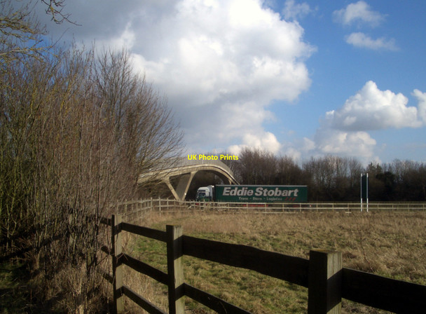Photo 6"x4" Footbridge to Chilton Chilton\/SU4885 c2010