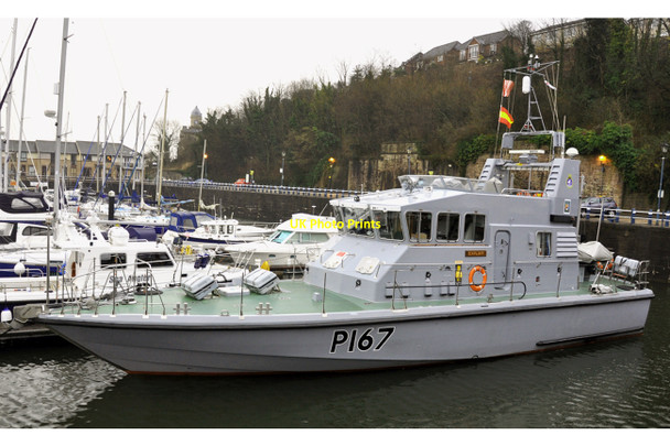 Photo 6"x4" HMS Exploit - Penarth Marina Penarth\/ST1871 c2010