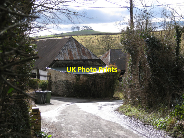 Photo 6"x4" Outbuildings at Greenhill Farm Mile End\/SX8372 c2010