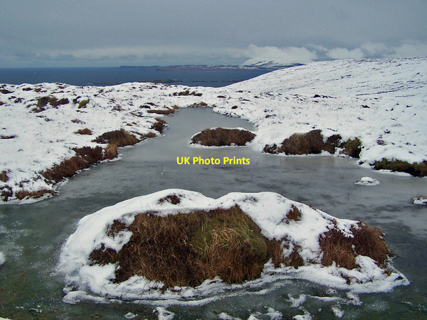 Photo 6"x4" Frozen bog Geary c2010