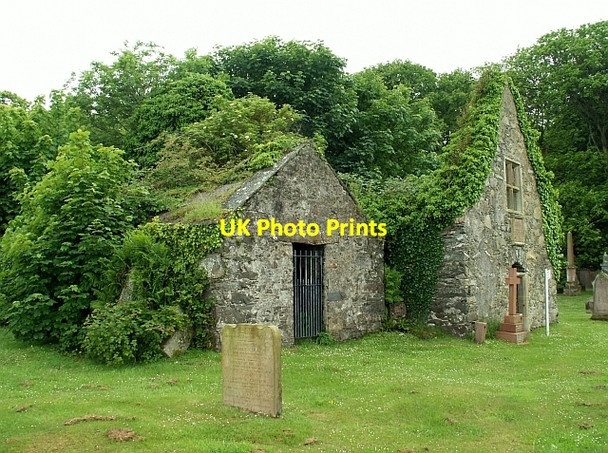 Photo 6"x4" Ruins of Leswalt Old Church Leswalt c2008