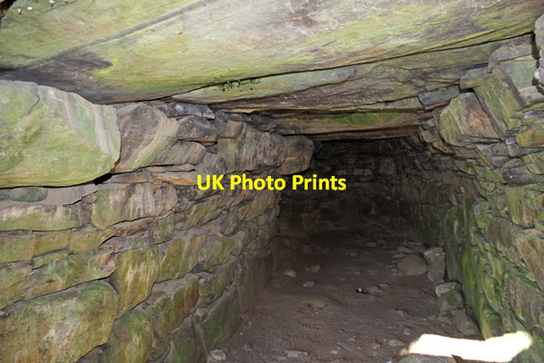 Photo 6"x4" Inside Raitts Cave Kingussie c2010