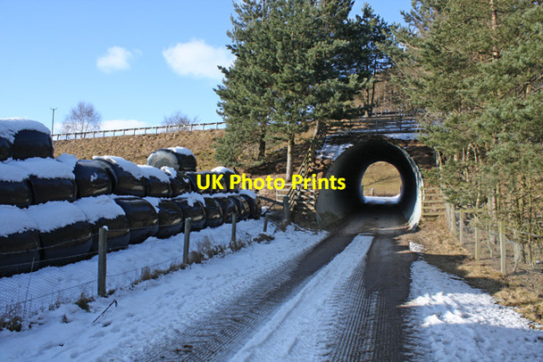Photo 6"x4" Tunnel under the A9 Lynchat c2010