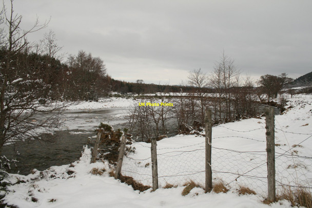 Photo 6"x4" River Feshie near Auchlean Tolvah c2010