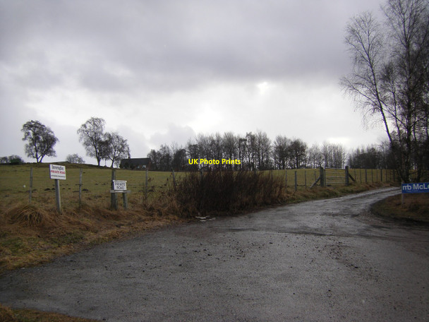Photo 6"x4" Private Road to Inverglass Insh\/NH8101 c2010