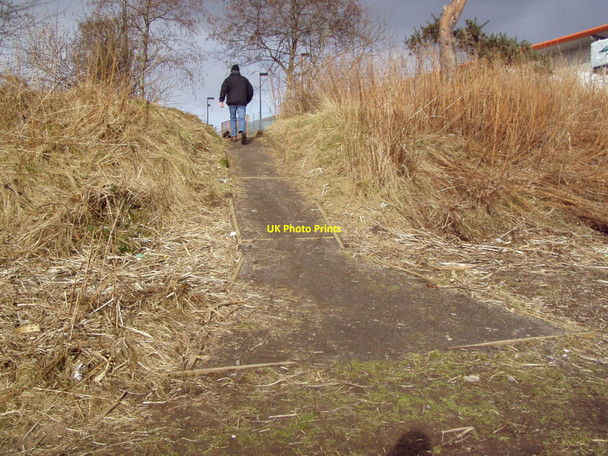 Photo 6"x4" Access path to riverside Kaimhill c2010