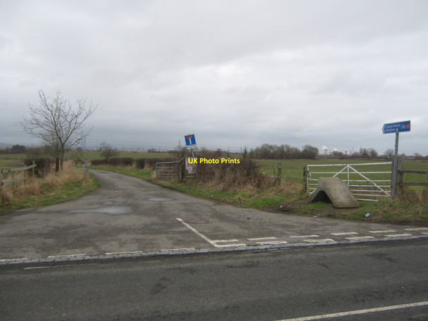 Photo 6"x4" Access road for farm near Greatham Village Greatham\/NZ4927 c2010