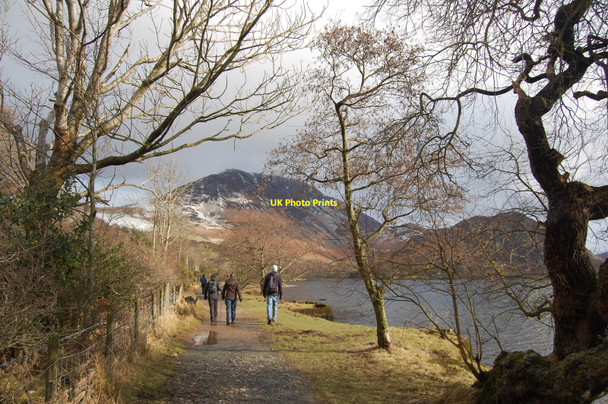 Photo 6"x4" Lakeside Footpath, Ennerdale Water Croasdale c2010