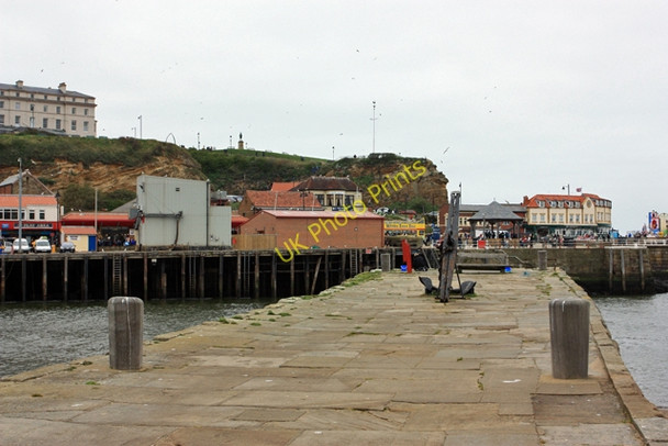 Photo 6"x4" Whitby Pier Whitby\/NZ8910 c2009