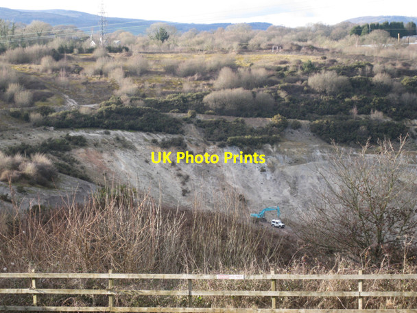 Photo 6"x4" Old clay workings and waste, Ringslade Quarry Newton Abbot c2010