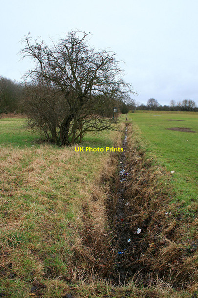 Photo 6"x4" Ditch between West Park and Fox Covert Long Eaton c2010