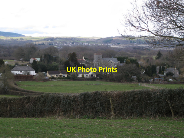 Photo 6"x4" Teigngrace from the south Newton Abbot c2010