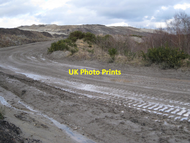 Photo 6"x4" Perimeter track, Southacre Quarry Heathfield\/SX8376 c2010